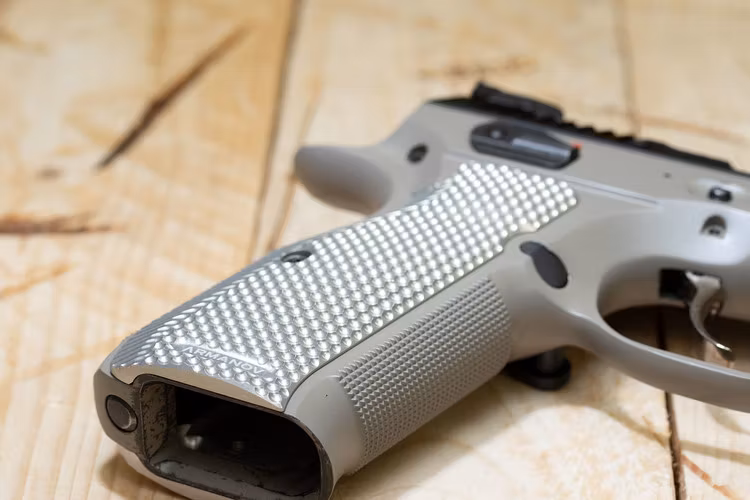 Armanov - CZ Shadow 2 - SpidErgo Gen2 - Pistol Grips - Silver