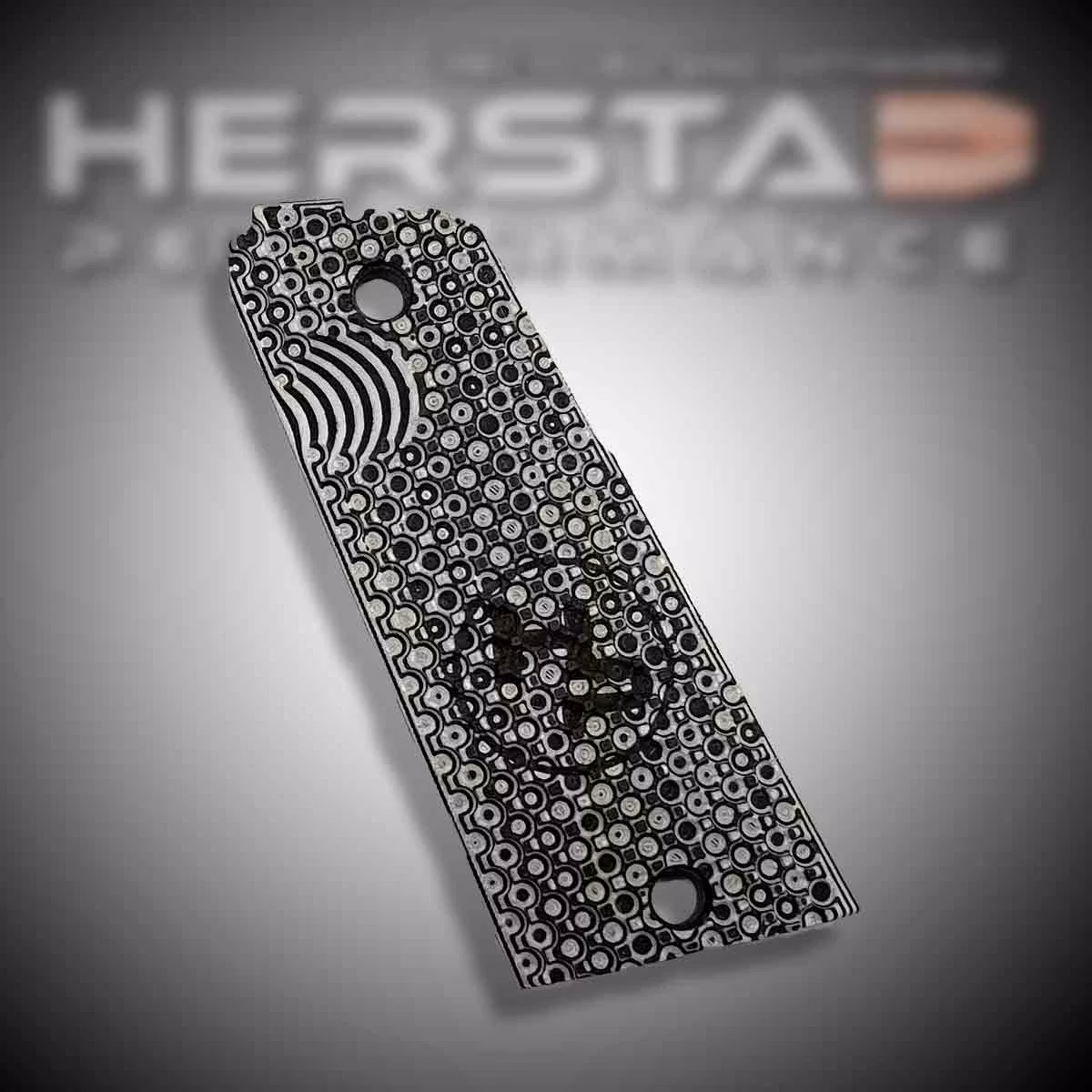 Herstad Performance - 1911 - Short - Silver/Black (black logo)