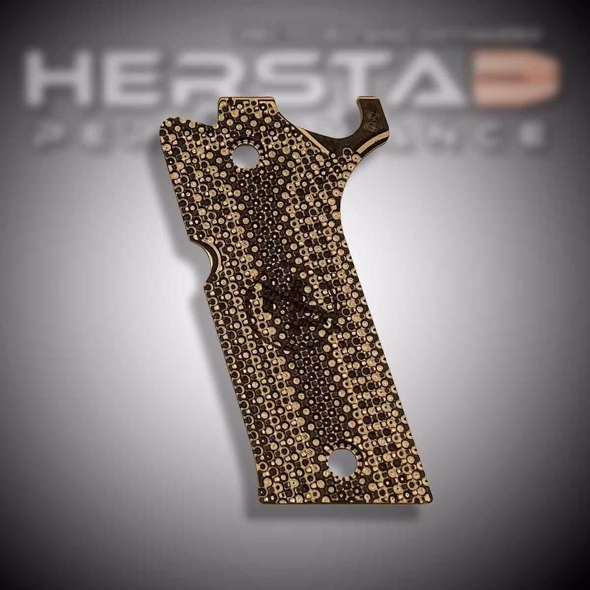 Herstad Performance - Beretta 92X - Round - Gold/Black (black logo)