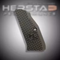 Herstad Performance - CZ Shadow 2 - Flat Thick - Long - Black/Black (Black logo)