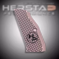 Herstad Performance - CZ Shadow 2 - Flat Thick - Long - Pink Pudder/Black (Black logo)