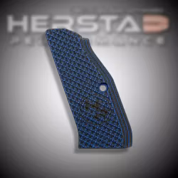 Herstad Performance - CZ Shadow 2 - Thin Flat - Long - Blue/Black (Black logo)