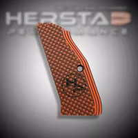 Herstad Performance - CZ Shadow 2 - Thin Flat - Long - Red/Black (Black logo)