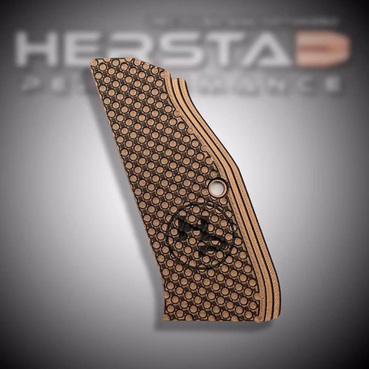 Herstad Performance - CZ Shadow 2 - Flat Thick - Long - Copper/Black (Black logo)