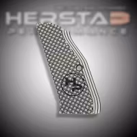 Herstad Performance - CZ Shadow 2 - Flat Thick - Long - Silver/Black (Black logo)