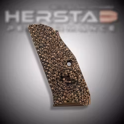 Herstad Performance - CZ Shadow 2 - Palm Swell Thick - Long - Copper/Black/(Black logo)