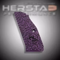 Herstad Performance - CZ Shadow 2 - Palm Swell Thick - Long - Purple/Black/(Black logo)