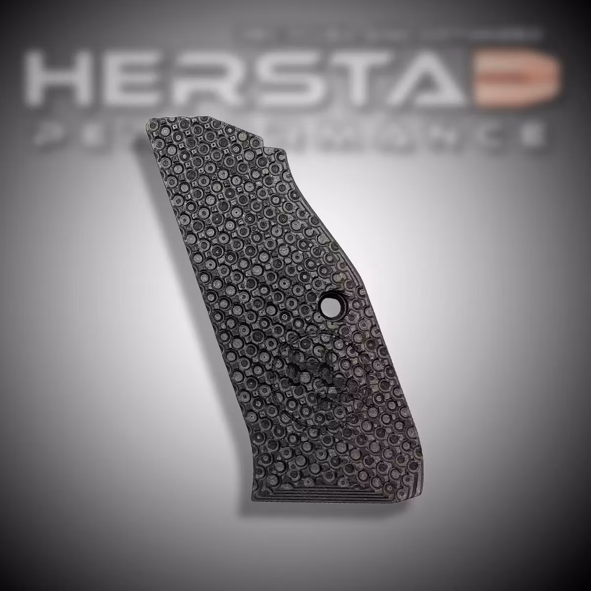 Herstad Performance - CZ Shadow 2 - Palm Swell Thick - Long - Black/Black/(Black logo)