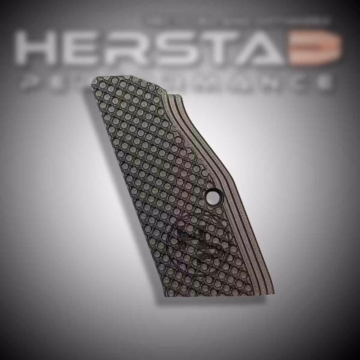 Herstad Performance - CZ Tactical Sport 2 - Flat Thick - Black/Black (Black logo)