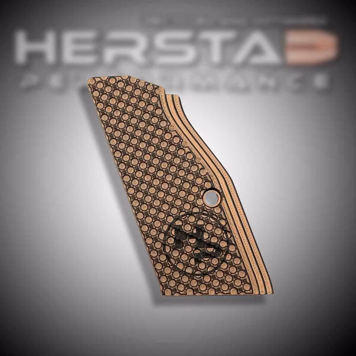 Herstad Performance - CZ Tactical Sport 2 - Flat Thick - Copper/Black (Black logo)