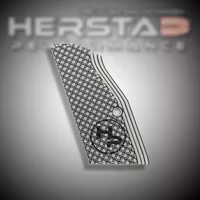 Herstad Performance - CZ Tactical Sport 2 - Flat Thick - Silver/Black (Black logo)