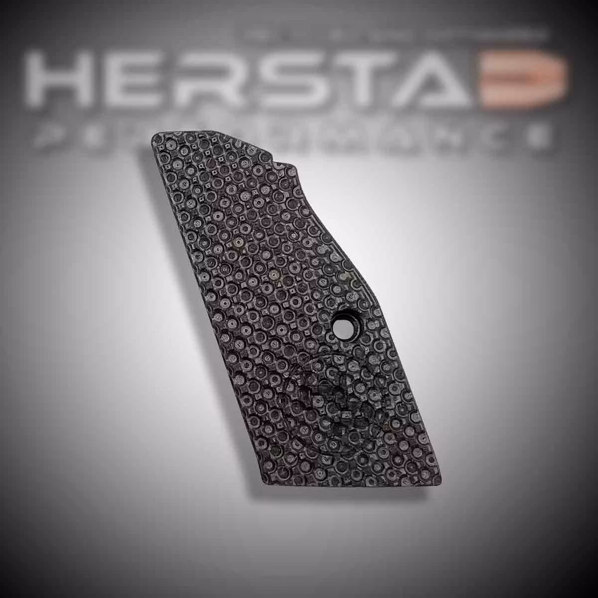 Herstad Performance - CZ Tactical Sport 2 - Palm Swell Thick - Black/Black (Black logo)