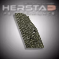 Herstad Performance - CZ Tactical Sport 2 - Palm Swell Thick - Army Green/Black (Black logo)
