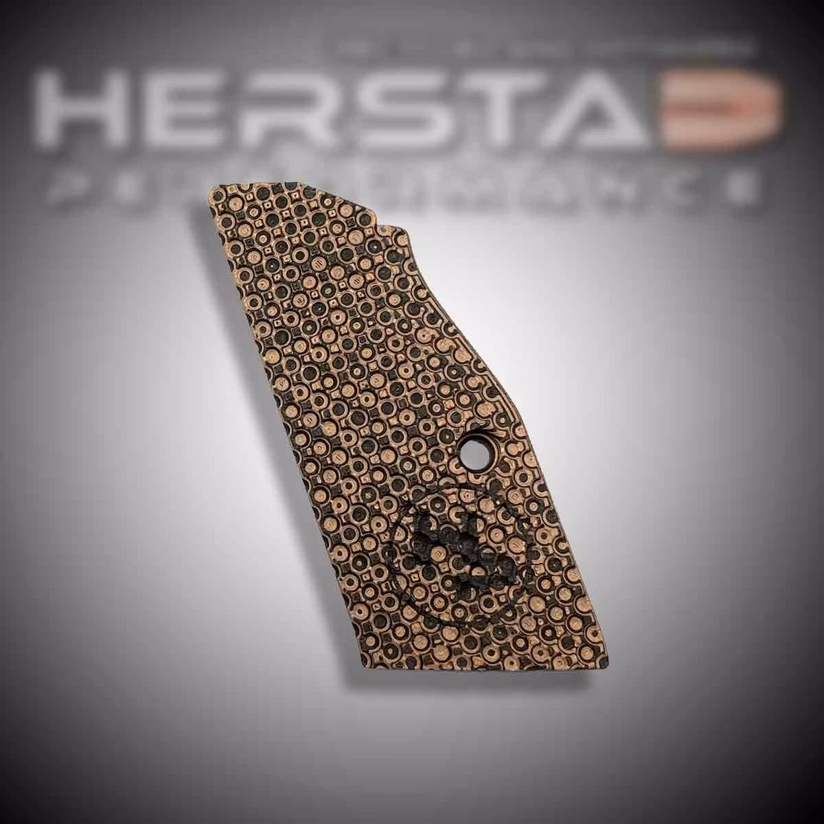 Herstad Performance - CZ Tactical Sport 2 - Palm Swell Thick - Copper/Black (Black logo)