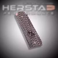 Herstad Performance - Ruger MK IV 22/45 - Flat Thick - Pink Pudder/Black (Black logo)