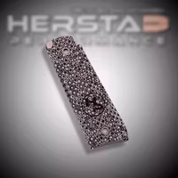 Herstad Performance - Ruger MK IV 22/45 - Palm Swell Thick - Pink Pudder/Black (Black logo)