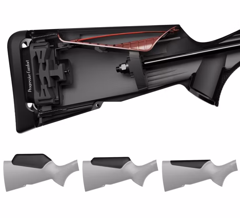 Benelli - LUPO BE-S.T. (4-skottsmagasin) - 61cm - 300 WM - Svart