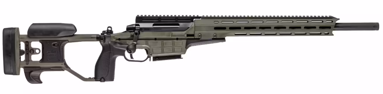 Sako - TRG 22 A1 - Fällbar kolv - fosfaterad - 26"- Gängad 5/8-24 - 6,5 Creedmoor - Grön