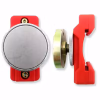 Guga Ribas - Lateral Magnetic Pouch - Röd