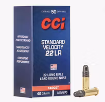 CCI - Rimfire .22 LR - Standard Velocity - LRN 40gr - 5000/Box