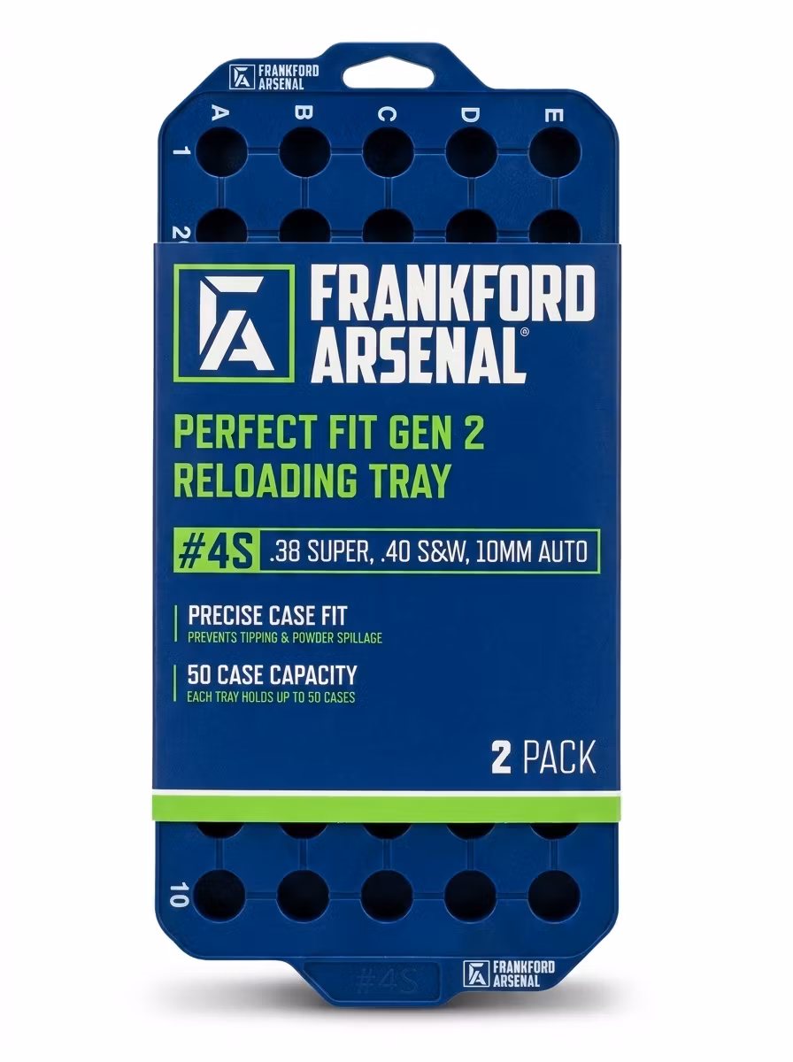 Frankford Arsenal - Reloading Tray - Perfect Fit Gen.II #8 Fit Gen.II #8 Kal.45-70Gov/338 Lapua Mag - 2-pack