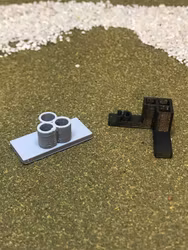 3D Stage Builder - Triple wall stands