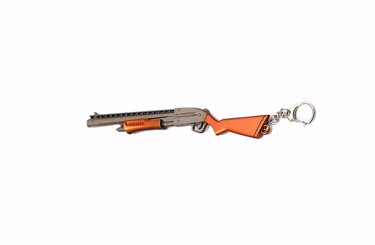 Keychain with guns - different variants