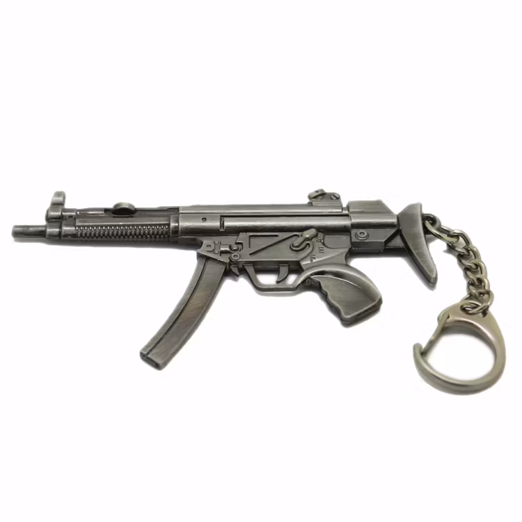 Keychain with guns - different variants