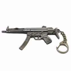 Keychain with guns - different variants