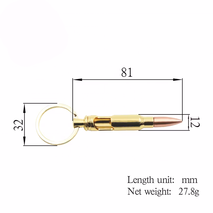 Bullet Opener - Keychain