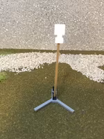 3D Stage Builder - Y stand med plate/popper