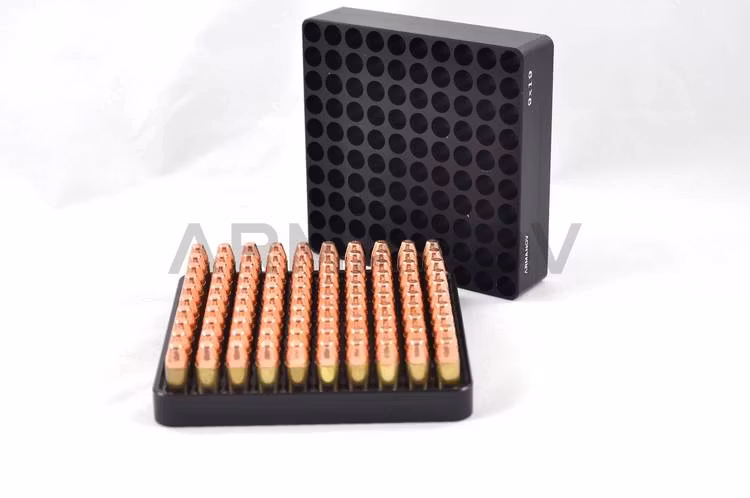 Armanov - Case Gauge box 100 rnd pockets with Flip Cover