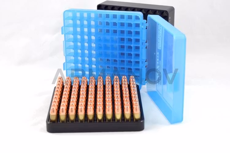 Armanov - Case Gauge box 100 rnd pockets with Flip Cover