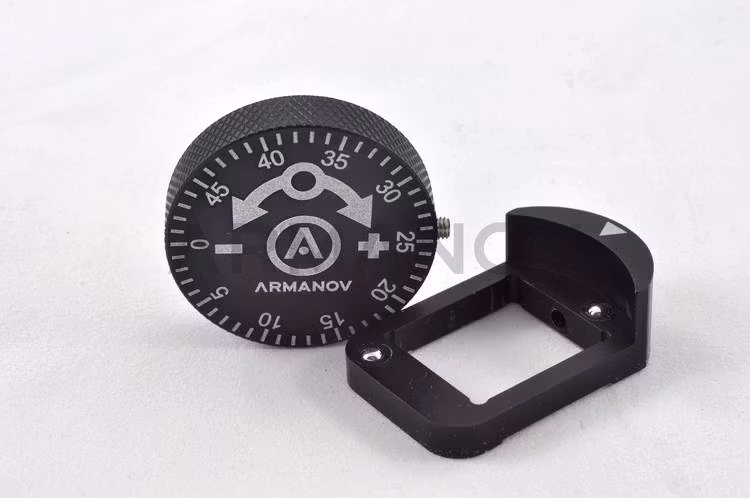 Armanov - Clickable Dillon Precision Powder Thrower Adjustment Knob Assembly