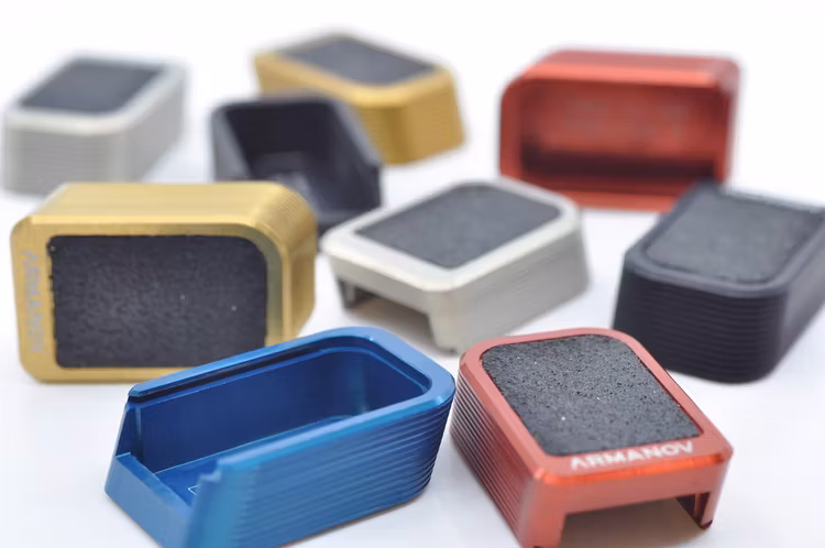 Armanov - Magazine Base Pad +2RND for Sig Sauer P226, X5, LDC – RACE