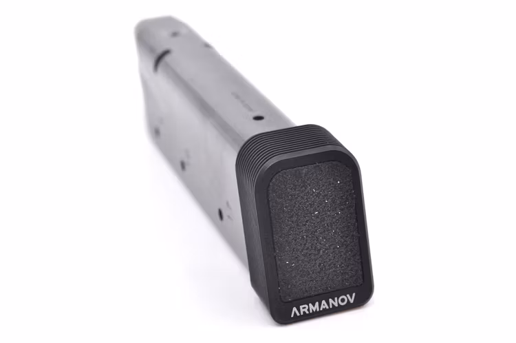 Armanov - Magazine Base Pad +2RND for Sig Sauer P226, X5, LDC – RACE