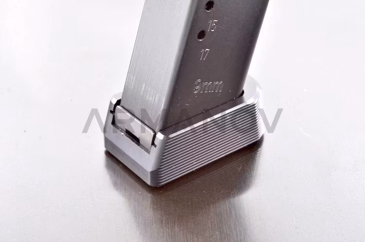 Armanov - Magazine Base Pad +2 Rnd for Shadow2, SP01, CZ 75 – MAXXXGRIP