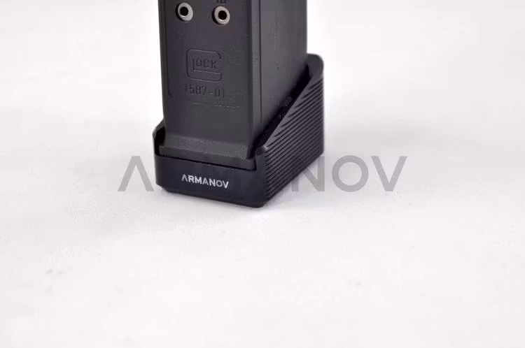 Armanov - Magazine Base Pad for Glock +2rnd – Elegance