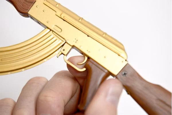 GoatGuns - Mini AK47 - Gold