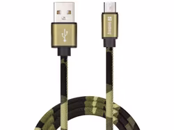 Sandberg - MicroUSB Green Camouflage 1m