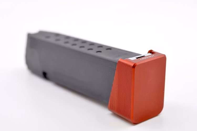 Armanov - Magazine Base Pad +2rnd for Glock – V2