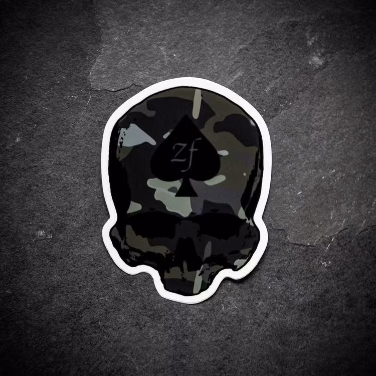 ZF - Black out Foxtrot - Sticker