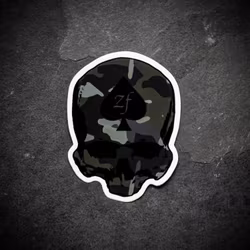 ZF - Black out Foxtrot - Sticker