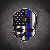 ZF - Blue Line Foxtrot - Sticker