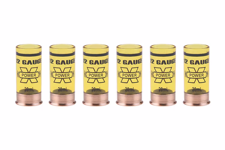 Castellan - 12 Gauge Shot Glass Set - 20 ml