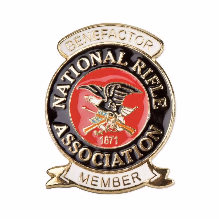NRA Pride jumbo color membership pins