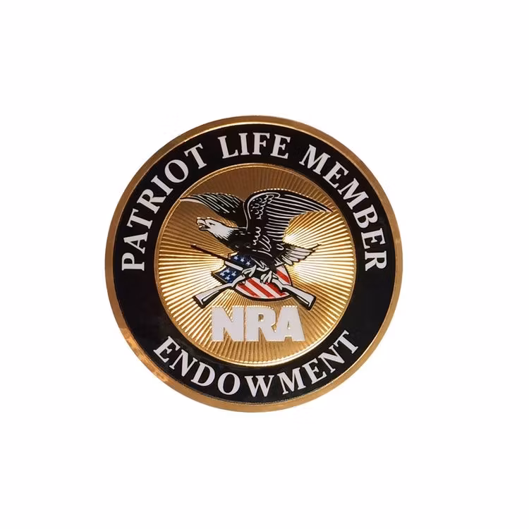 NRA Patriot life member decals