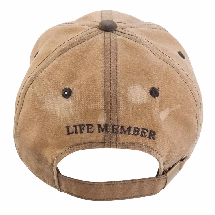 NRA Waxed cotton eagle hat