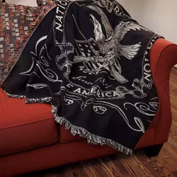 NRA Homestead classic throw blanket