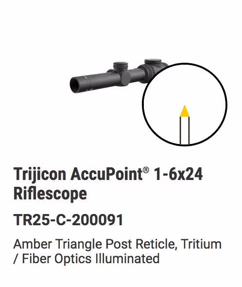 Trijicon - AccuPoint® 1-6x24 Riflescope